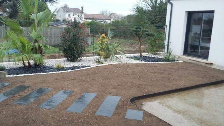 Création chemin jardin La Rochelle