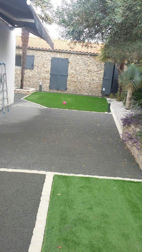 Travaux de terrassement et création d'allée La Rochelle