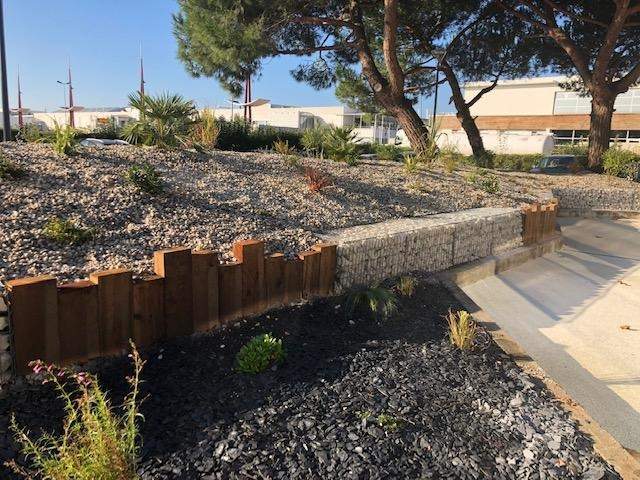 Pose de murets extérieur La Rochelle