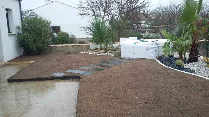 Création allée de jardin La Rochelle