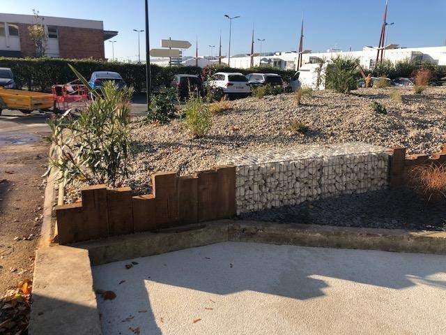 Aménagement mur de soutènement La Rochelle