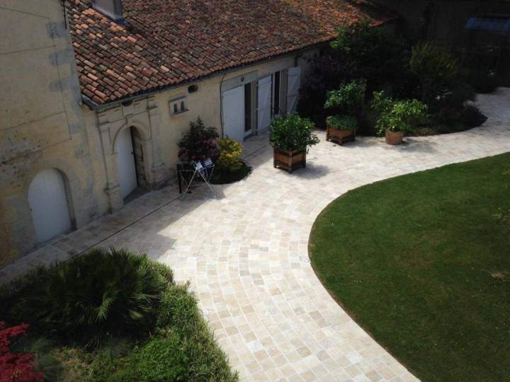 Création allée en pavé La Rochelle