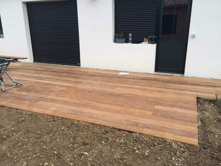 Construction terrasse en bois La Rochelle